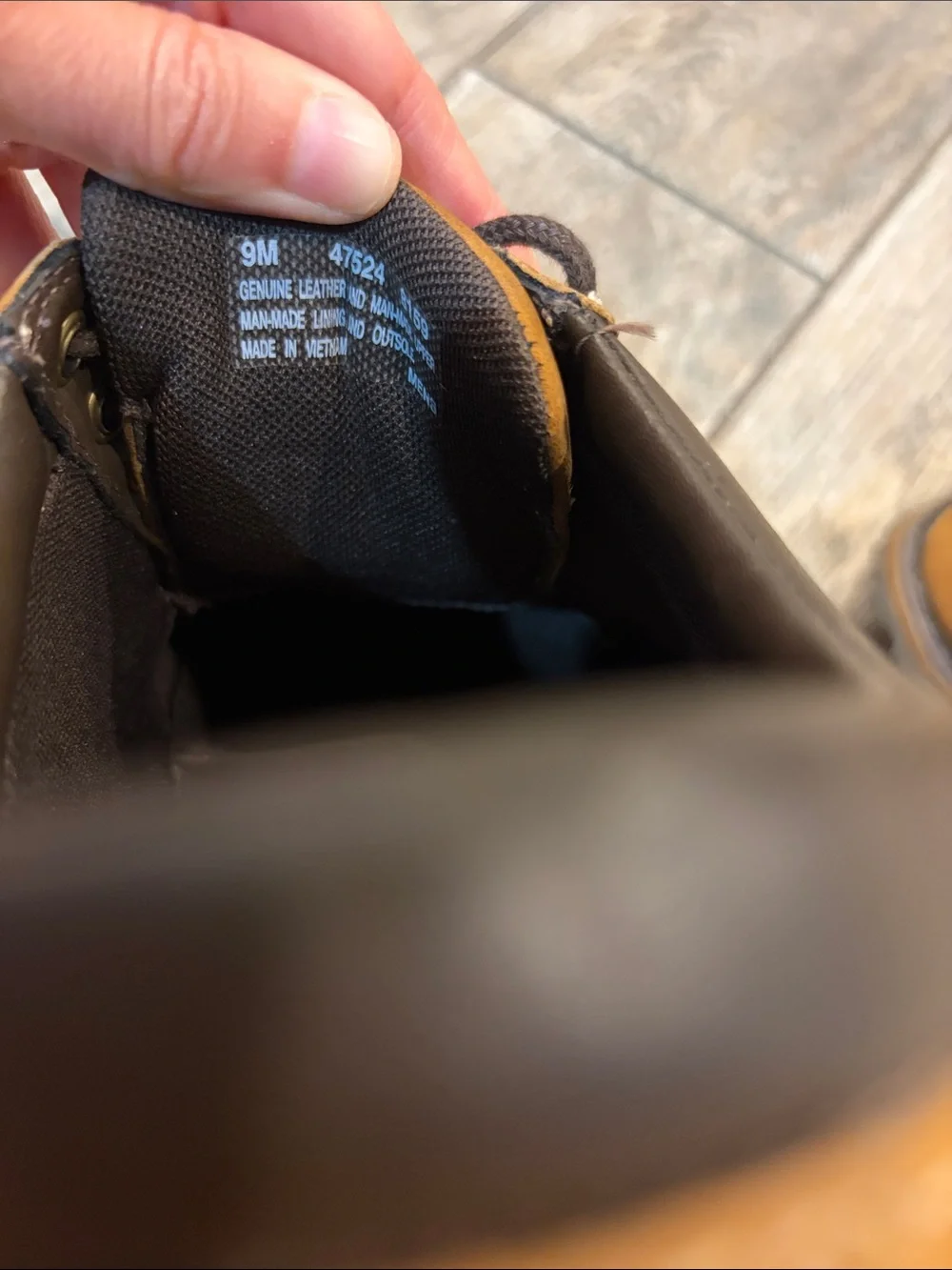 Timberland there are